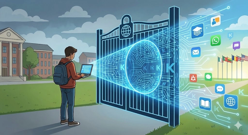 Cẩm nang sinh tồn kỹ thuật 2026: Xử lý rào cản Internet và thực hư tin đồn Trang KUBET bị sập khi du học